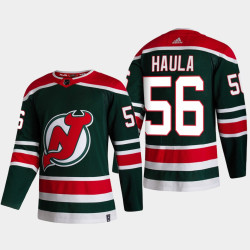 Erik Haula New Jersey Devils Reverse Retro Green Authentic Jersey