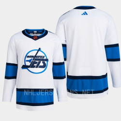 Men Winnipeg Jets Reverse Retro 2.0 Authentic Primegreen White Blank Jersey 2022