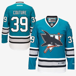 Logan Couture San Jose Sharks Teal Green 25th anniversary jersey