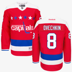 Alex Ovechkin Washington Capitals Red Alternate Jersey