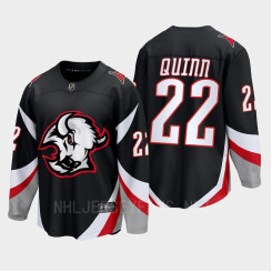 Jack Quinn Buffalo Sabres 2022-23 Goathead Third Premier Breakaway Player Black Jersey