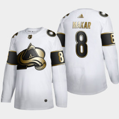 Men's Colorado Avalanche Cale Makar #8 2020 Calder Trophy White Jersey Men's Colorado Avalanche Cale Makar #8 2020 Calder Trophy White Jersey