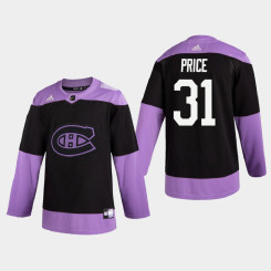 Men's Montreal Canadiens Carey Price #31 2020 Hockey Fights Cancer Practice Black Jersey Men's Montreal Canadiens Carey Price #31 2020 Hockey Fights Cancer Practice Black Jersey