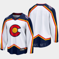 Colorado Avalanche Blank 2022 Special Edition 2.0 White # Jersey Breakaway