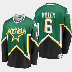 Dallas Stars Colin Miller Heritage Classic Green #6 Jersey Breakaway Player