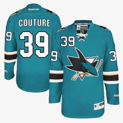Logan Couture San Jose Sharks Teal Green Home Jersey