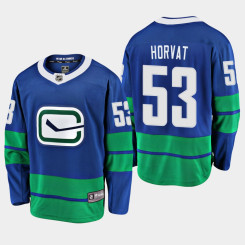 Vancouver Canucks Bo Horvat #53 2019-20 Alternate Premier Royal Jersey - Men's Vancouver Canucks Bo Horvat #53 2019-20 Alternate Premier Royal Jersey - Men's