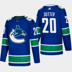 Men's Vancouver Canucks Brandon Sutter #20 Home Blue Authentic Player Jersey Men's Vancouver Canucks Brandon Sutter #20 Home Blue Authentic Player Jersey