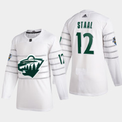 Youth Minnesota Wild Eric Staal #12 2020 NHL All-Star Game White Authentic Jersey