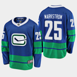 Men's Vancouver Canucks Jacob Markstrom #25 2019-20 Alternate Premier Breakaway Player Royal Jersey Men's Vancouver Canucks Jacob Markstrom #25 2019-20 Alternate Premier Breakaway Player Royal Jersey