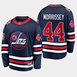 Men's Jets Josh Morrissey #44 Navy 2019 Heritage Classic Breakaway Player Fanatics Jersey Men's Jets Josh Morrissey #44 Navy 2019 Heritage Classic Breakaway Player Fanatics Jersey