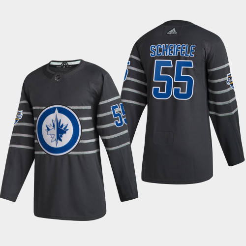 Youth Winnipeg Jets Mark Scheifele #55 2020 NHL All-Star Game Gray Authentic Jersey