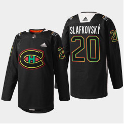Montreal Canadiens #60 Juraj Slafkovsky 2022 NHL Draft Black Jersey Hispanic Heritage Montreal Canadiens #60 Juraj Slafkovsky 2022 NHL Draft Black Jersey Hispanic Heritage