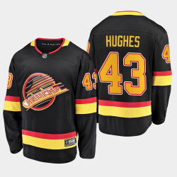 Canucks Quinn Hughes #43 2019-20 Flying Skate Premier Breakaway Fanatics Jersey Canucks Quinn Hughes #43 2019-20 Flying Skate Premier Breakaway Fanatics Jersey