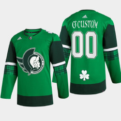 Ottawa Senators St. Patrick Green Warm-Up 2022 Jersey Custom Ottawa Senators St. Patrick Green Warm-Up 2022 Jersey Custom