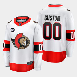 Ottawa Senators Mr. Melnyk Patch White Away 2022-23 Jersey Custom Ottawa Senators Mr. Melnyk Patch White Away 2022-23 Jersey Custom