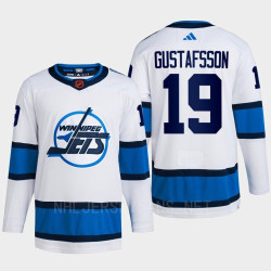 David Gustafsson Reverse Retro 2.0 2022 Winnipeg Jets White Jersey Authentic Primegreen #19
