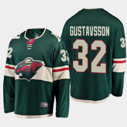 Filip Gustavsson Minnesota Wild 2022 Home Breakaway Player Green Jersey