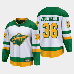 Men's Minnesota Wild Mats Zuccarello #36 Special Edition 2021 White Jersey Men's Minnesota Wild Mats Zuccarello #36 Special Edition 2021 White Jersey