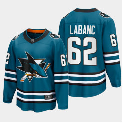 Women's Kevin Labanc San Jose Sharks 2022-23 Home The Evolve Teal Jersey