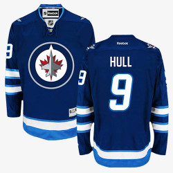 Bobby Hull Winnipeg Jets Navy Blue Home Jersey