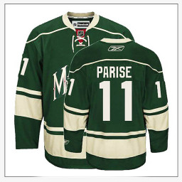 Zach Parise Minnesota Wild Green Alternate Jersey