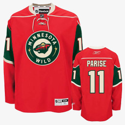 Zach Parise Minnesota Wild Red Home Jersey