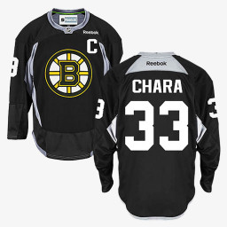 Zdeno Chara Boston Bruins Black Practice Practice Jersey
