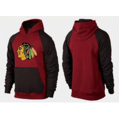 Chicago Blackhawks Big & Tall Logo Pullover Red/Brown Hoodie Sweather Chicago Blackhawks Big & Tall Logo Pullover Red/Brown Hoodie Sweather